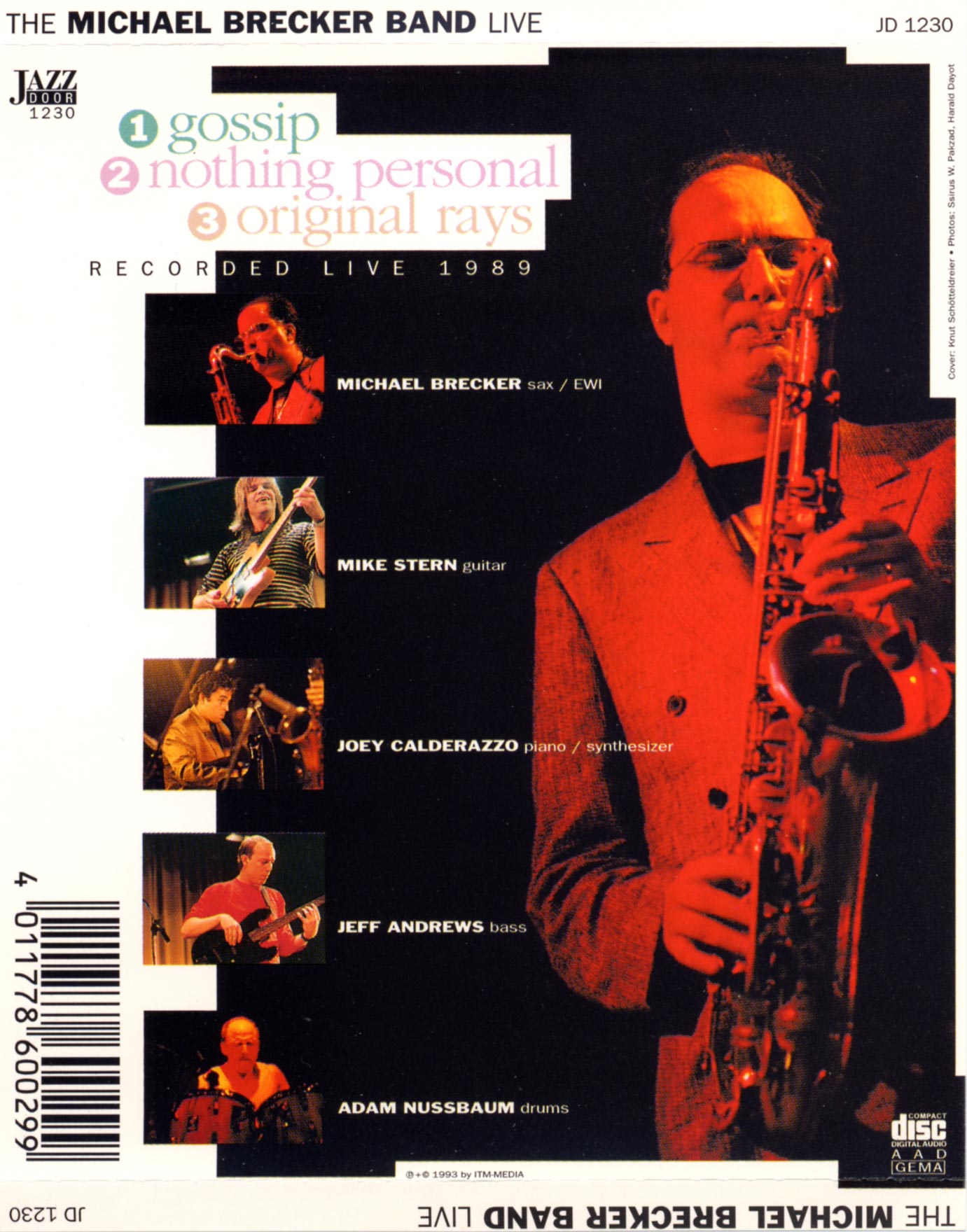 The Michael Brecker Band Live